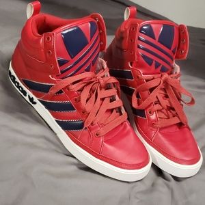 Adidas Red & Blue Trim Size 11.5